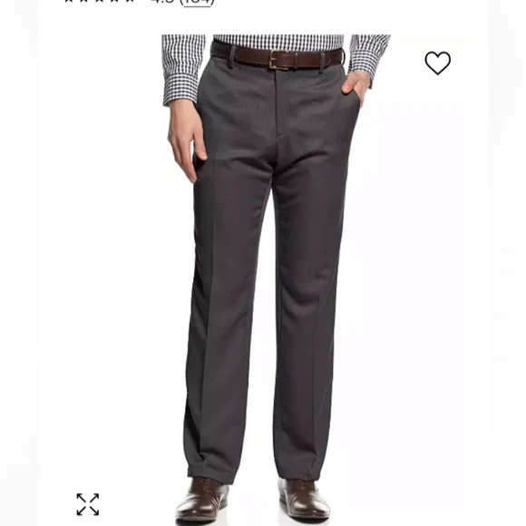 slim fit dress slacks Shop Slim-Fit Stretch Twill Dress Pant – Light Grey